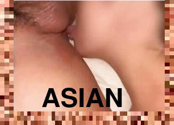 asiático, amador, babes, chupanços, penetração-de-braço, pov, ejaculação, oral, filipina, trabalho-de-aro