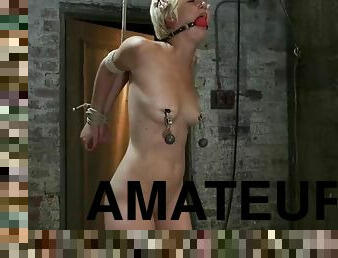 amatori, bdsm, pima-oara, sperma, blonda, simpatica, fetish, inceandu-se, bondage