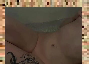 Hot Stepsister Washes In The Shower And Strokes Her Tight Pussy - March Foxie