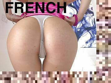 French girl tiffany doll demonstrates her tits, pussy and asshole