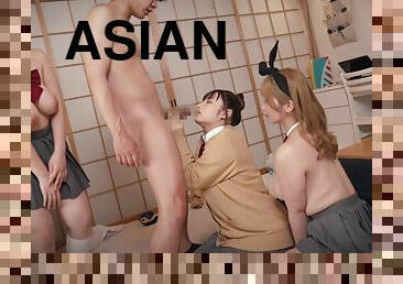 asyalı, göt, büyük-göğüsler, japonca, grup-sex, ikişerli, esmer-kadın, içine-işleme