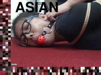 asia, bdsm-seks-kasar-dan-agresif, stocking-stockings, fetish-benda-yang-dapat-meningkatkan-gairah-sex, menyumbat, cina, bondage-seks-dengan-mengikat-tubuh, dominasi, berambut-cokelat, berpengalaman