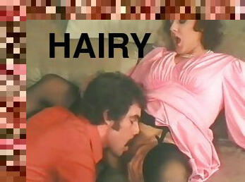Horny Guy In Red Shirt Eats Hairy Pussy Of Immoral MILF