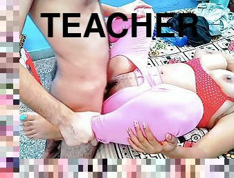 Yoga Teacher Is Attract Frome Yoga Girl Big Boobs And Teachers Fucking Yoga Student Xxx Soniya