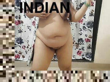 Indian Sluty Horny Wife Getting Ready For Her Fuck Night With Her Secret Boyfriend Part 2