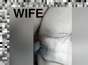 Today Exclusive- Desi Wife Outdoor Fucking And Hubby Cum On Her Pussy Part 1