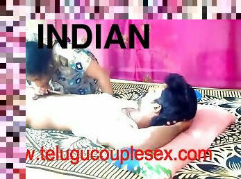 Indian Aunty In Telugu Aunty In Bedroom Full Fucking With Cumshot
