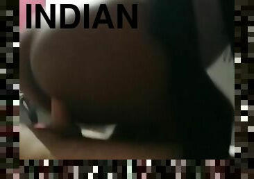 Indian Girl Rides Roommates White Dick