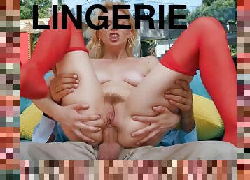 anal, brinquedo, langerie