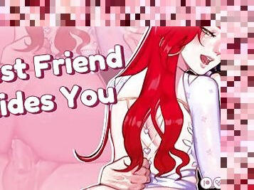 Giving Your Sexy BFF a Creampie for Valentine's Day  Audio Hentai Roleplay  Blowjob ASMR  Kiss