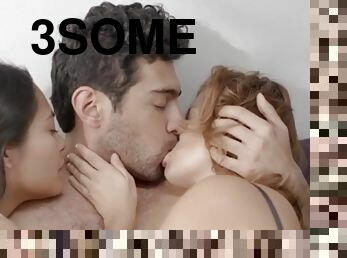 GF and BF agree to have a threesome