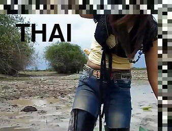 thai, csizmában