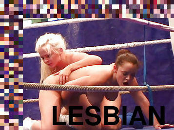 Liza Del Sierra & Jenna Lovely nude fight club