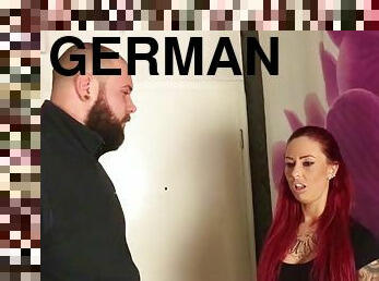 German redhead teen needs money to fuck a stranger