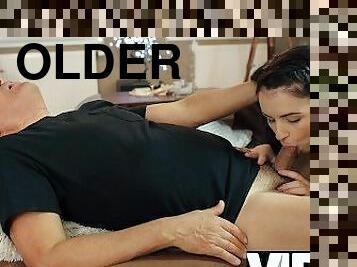 OLD4K. Hot colleen craves sex so old lovelace hurries to help poor soul