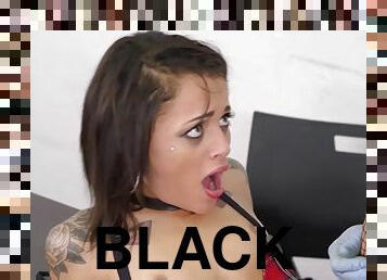 maigre, anal, fellation, énorme-bite, interracial, ados, hardcore, black, bas, jeune-18