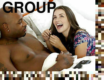 swinger, babes, mamada, polla-enorme, interracial, hardcore, negra, sexo-en-grupo, trío, cocina