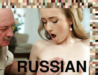 DADDY4K. Russian lessons in bed