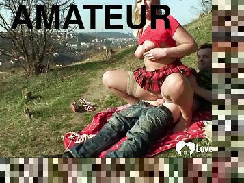 Amateur Libertines Outdoor Sex