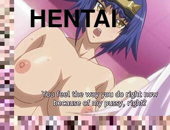 Hentai adult cartoon heroines in passionate hardcore action