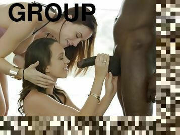 asiatique, cul, gros-nichons, fellation, interracial, pornstar, ejaculation-interne, black, sexe-de-groupe, trio