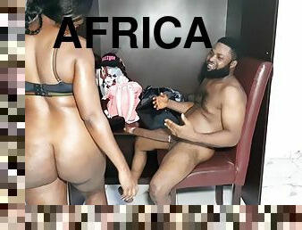 African Nigerian Closet Sex With Ruzzyde