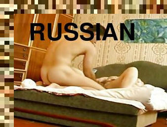 Homemade sex with Russian mature mother