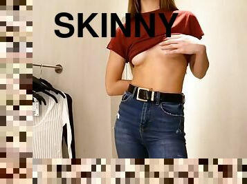 kurus, hindu, celana-dalam-wanita, jeans