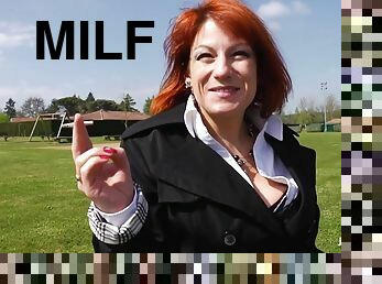 33 yo redhead MILF Isa - amateur french porn