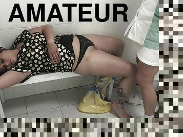 ivre, amateur, ejaculation-sur-le-corps, hardcore, espion, salope, point-de-vue, putain