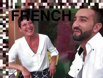 Marielle French Cougar Fornicateed By Youngster