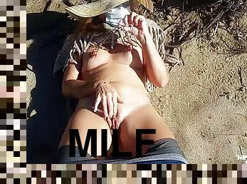 mastubasi, puting-payudara, kencing, vagina-pussy, jenis-pornografi-milf, pantai, mobil, teransang, ditindik, berkedip