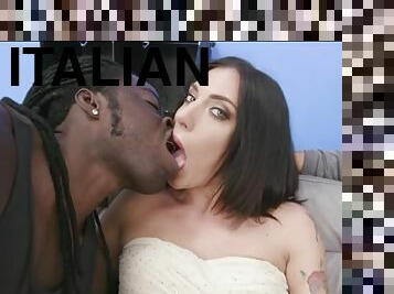 isteri, berkulit-hitam, creampie-ejakulasi-di-dalam-vagina-atau-anus-dan-keluarnya-tetesan-sperma, hitam, sperma, italia