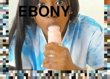 alison_ker ebony solo  - Masturbation