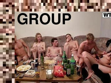 sex party 03 - group drink orgy