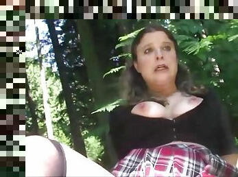 Stepsister Banged In The Butt By Stepbrother In The Woods
