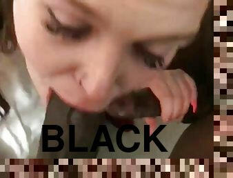 Black Dick Cant Fit Into Her Small Twat - Homemade Sex