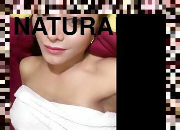 Hot Thai Camgirl creams her natural tits