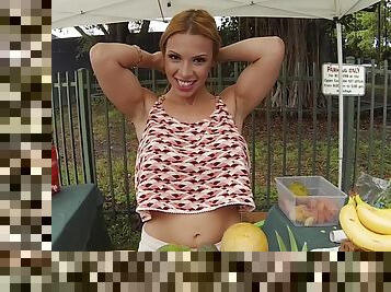 Spic Flashes In Public hot POV Video