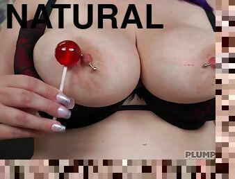 Valerie Blake - pov sex and bowjob for cum on face - big natural tits with pierced nipples