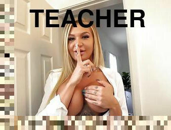 Naughty School Teacher Fucks Student - S4E1 - pornstar