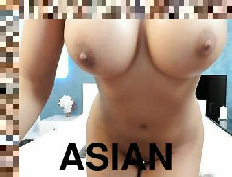 ázsiai, nagymell, kemény, fehérnemű, webkamera, bögyös, mellek, latex, szólóban, egzotikus