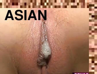 asiatisk, rumpe, store-pupper, pussy, eldre, babes, cumshot, hardcore, hjemmelaget, creampie