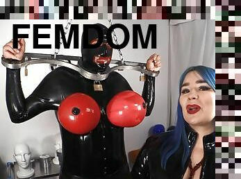 gros-nichons, hardcore, bdsm, naturel, gros-seins, seins, fétiche, bondage, femme-dominatrice, en-nylon