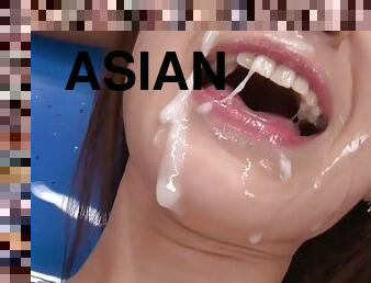 asia, berambut, vagina-pussy, remaja, mainan, jepang, bertiga, kaki, pelacur-slut, perempuan-jalang