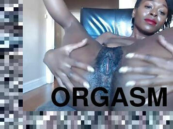 masturbação, orgasmo, cona-pussy, esguincho, amador, ébona, mulher-madura, brinquedo, webcam, engraçado