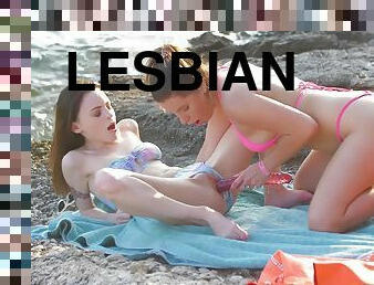 לסבית-lesbian, צעצוע, צעירה-18, דילדו, כוס, מגולח