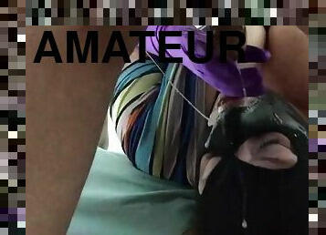 Masked Slut Total Throat Submission