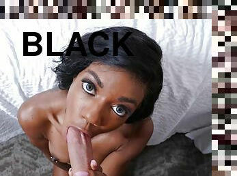 Nailing black amateur sex 18yo schoolgirl POINT OF VIEW doggy style