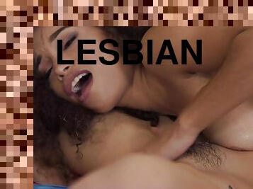 Naughty latina babe 69ing with shameless lesbian girl